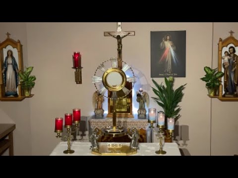 LIVE Eucharistic Adoration - Sisters of Divine Mercy