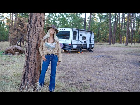 A NATURAL WORLD WONDER? & AIR FRIED RIB EYE STEAK | Living In A Travel Trailer | Van Life Arizona