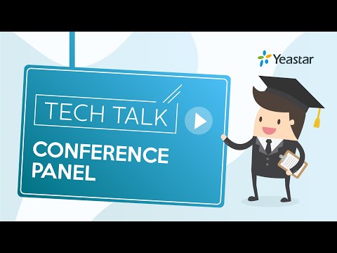 Work from Home | Conference Panel on PBX WebGUI Helps Organize Conference Calls