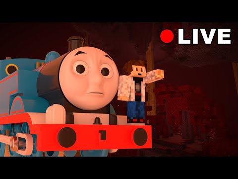 Thomas Goes to Minecraft! DieselD199's Minecraft Server Updates the Nether!