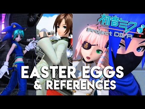 Project DIVA Easter Eggs & References