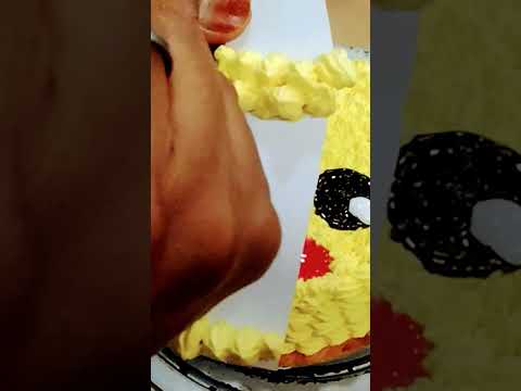 Pikachocake preparation #shortsfeed #soumyacakes