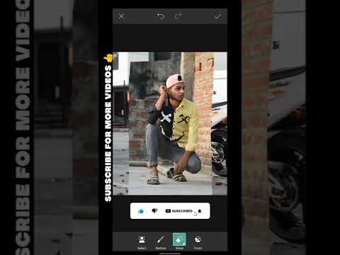 30 sec me background change photo editing in PicsArt #photoediting #editingshorts #editingtutorial