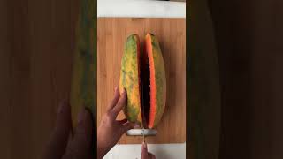 Not sure what to do with papaya? Try this for breakfast! ‼️😳 | HealthyFitnessMeals