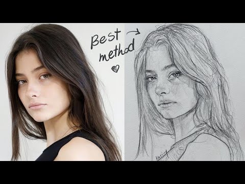 Effortlessly Draw a Gorgeous Girl: Beginner's Guide to the Loomis Method 🌟