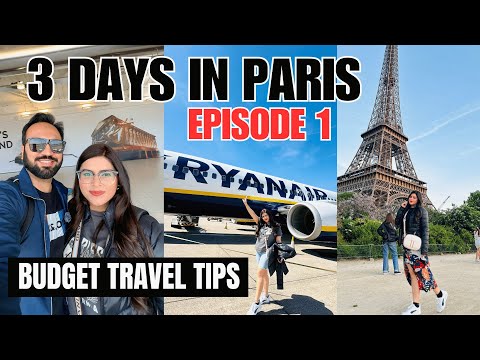 Finally Leaving For Our PARIS Holidays | Paris Travel Vlogs In Hindi | Indian Youtuber