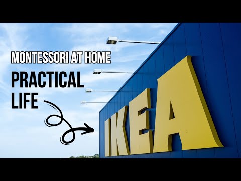 MONTESSORI AT HOME: Practical Life at IKEA! 🇸🇪