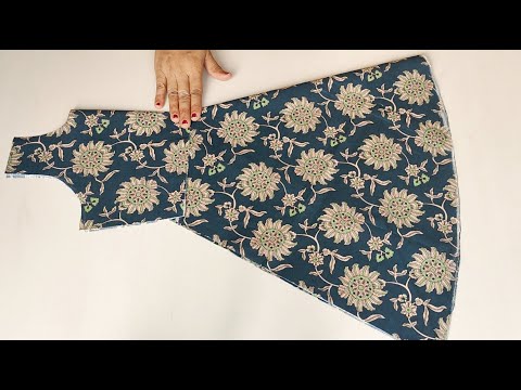 Umbrella cut baby frock cutting and stitching | Baby Frock cutting and stitching