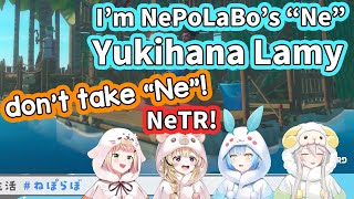 Lamy casually steals Nene's place in NePoLaBo [ENG Subbed Hololive]