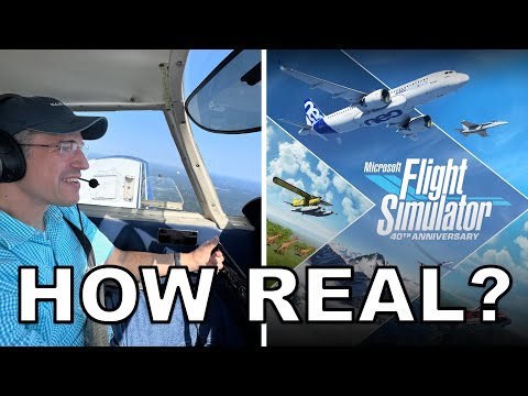 I took my 1st flight lesson! How does real life compare to MS Flight Simulator?