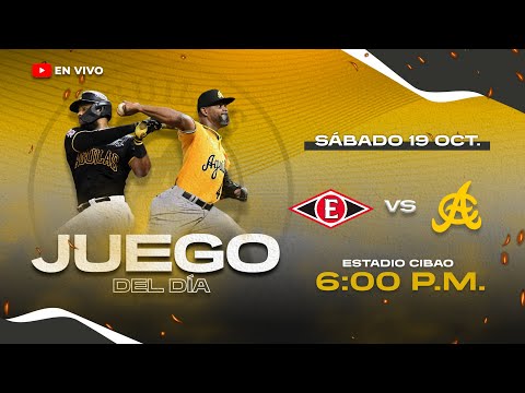 LEONES DEL ESCOGIDO VS ÁGUILAS CIBAEÑAS | SERIE REGULAR 2024-25