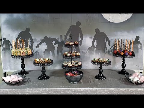 Halloween Themed Sweet Table