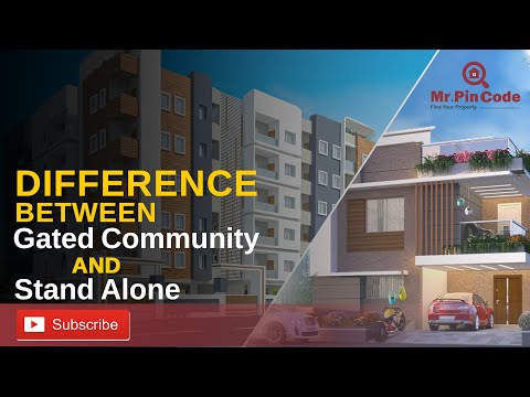 Comparison of Gated Community Properties vs Standalone Apartment Properties | MrPinCode.in