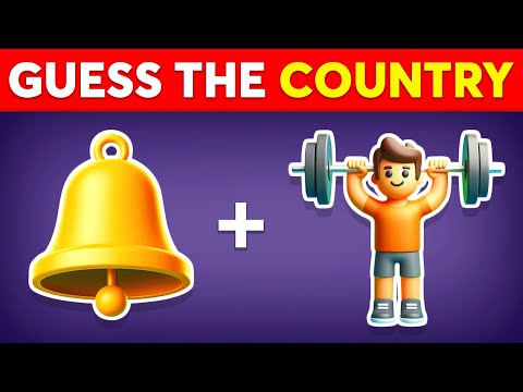 Guess The Country by Emoji? Monkey Quiz