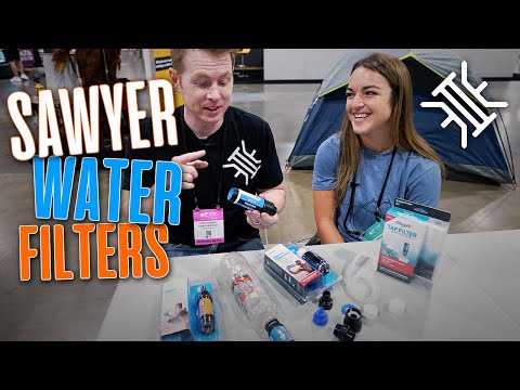 New Sawyer Water Filters (500 gallons/day!) - Outdoor Retailer 2021