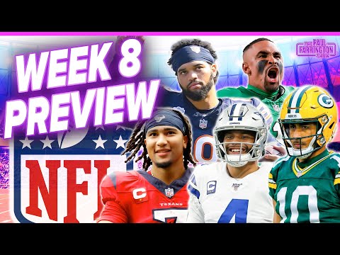 NFL Week 8 Predictions: Packers-Jaguars, Colts-Texans, Cowboys-49ers, Bears-Commanders & more! | PFS