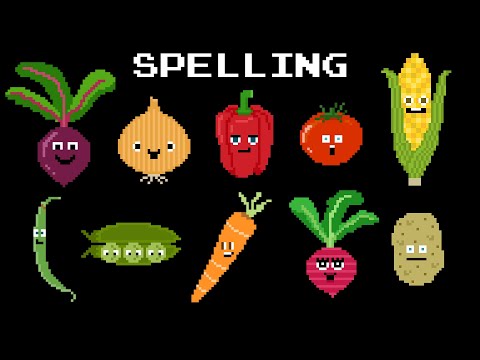 Vegetable Spelling - The Kids' Picture Show