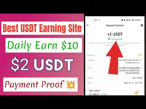 FREE 500$ USDT Mining Platform 2023 | Daily Earn 2.5 USDT | Today Published USDT Mining Site