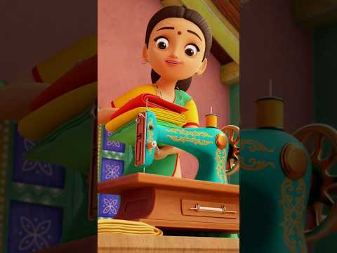 Piya Ka Naya Frock Kids Song, पिया का नया फ्रॉक #shorts #hindirhymes #preschool #parenting #ytshorts