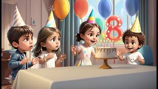 🎂 The Birthday Wish 🎂 | Gentle, Low-Stimuli Story for Kids | Pia's Birthday Adventure