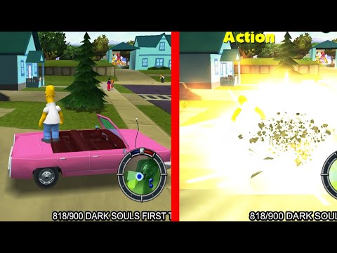 Simpsons Hit & Run But EVERYTHING Blows Up My Car