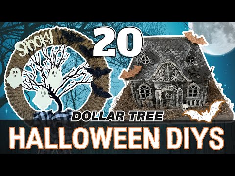 👻 20 Frightfully Fun Halloween Dollar Tree DIYS for Spooky Fall Decor