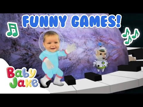 @BabyJakeofficial - 😝 Fun Games with Baby Jake 🎶 | 30+ Mins Marathon | Yacki Yacki Yoggi