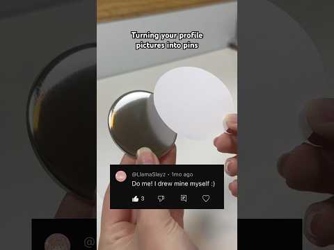 Turning your profile pictures into pins #youtubeshorts #drawing #fyp