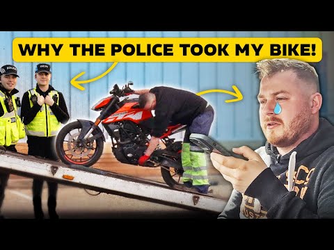 THE POLICE STOLE MY STOLEN MOTORBIKE!