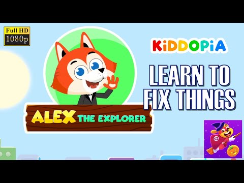 Kiddopia | Alex the Explorer | Problem Solving Activity | Learning App