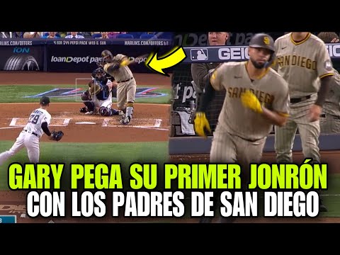 GARY SANCHEZ DESPIERTA Y CONECTA ENORME HOME RUN DE LÍNEA, SU PRIMERO CON LOS PADRES - MLB