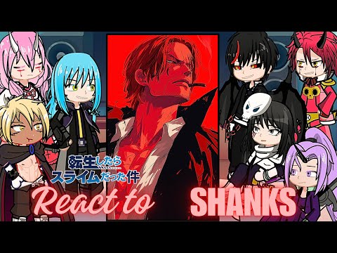 Rimuru Tempest react to shanks | Luffy gear 5 Strawhat  | Gacha life 2 | Onepiece