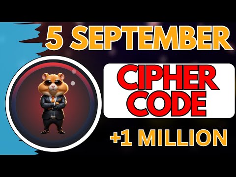 5 September Hamster Kombat DAILY CIPHER Today: Claim 1,000,000