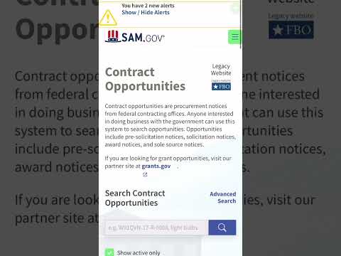 SAM.gov - Search the 1000’s of #government opportunities.