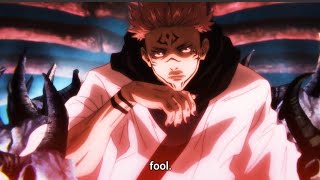 Sukuna scares the *shit** out of Mahito - Jujutsu Kaisen Episode 12 english sub