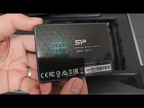 240GB Silicon Power S55 2.5" SATA SSD - unboxing and test