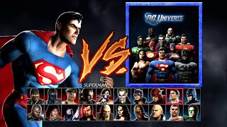 Mortal Kombat vs DCU - SUPERMAN vs DC Universe (Arcade Ladder)