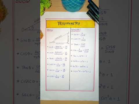 Trigonometry Formula #study #maths #formulas #education #mathematics #trigonometry nometry