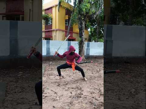 Katana practice #martialarts #katana #samurai #kalaripayattu #silambam