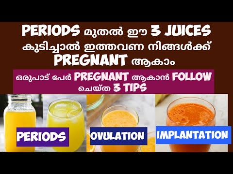 Juices to Support Implantation Deechus world Malayalam