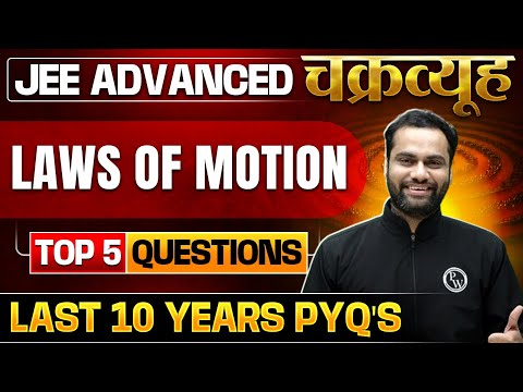 Laws of Motion: Toughest PYQs for IIT-JEE ADVANCED 2025 | Chakravyuh Series