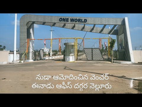 Fully developed nuda approved venture at Eenadu office Nellore ph.8970456677. #oneworldventure #plot