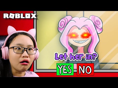 Should We Let Her In? | Roblox | That's Not My Robloxian