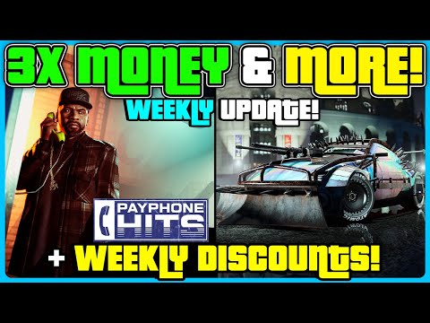 GTA ONLINE WEEKLY UPDATE! HALLOWEEN UPDATE 3X MONEY & MORE!