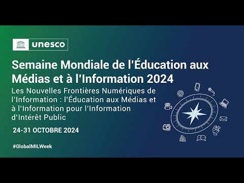 Conférence de la Semaine Mondiale de l’Éducation aux Médias et à l’Information