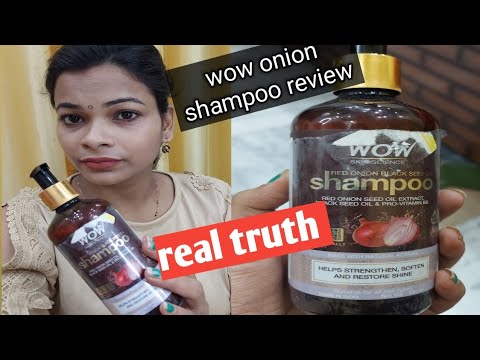 wow onion black seed shampoo सच्चाई के साथ  honest review l watch before you buy #wowshampoo