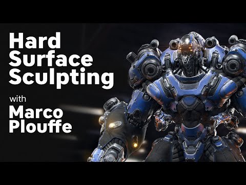 Zbrush Hard Surface Sculpting Tips -- with Marco Plouffe