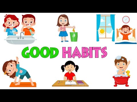 Good habits | Good habits and bad habits | Good habit | Personal hygiene for kids