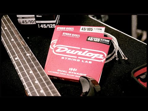 Dunlop Dual Dynamic Hybrid Nickel Bass Strings | The Best Of Both Worlds