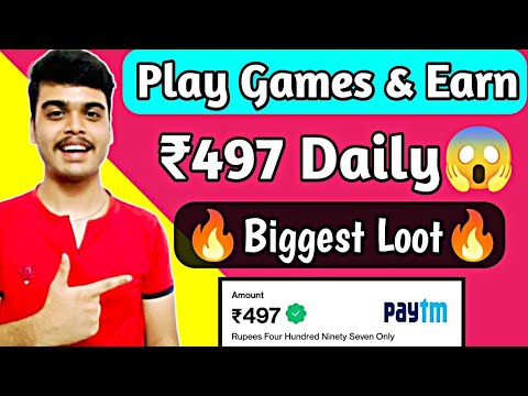 SELF EARNING APP | PLAY GAMES AND EARN RS 497